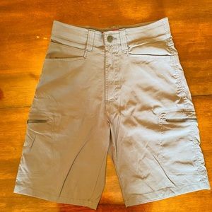 Wrangler Outdoor Men’s shorts Gray Cargo Stretch